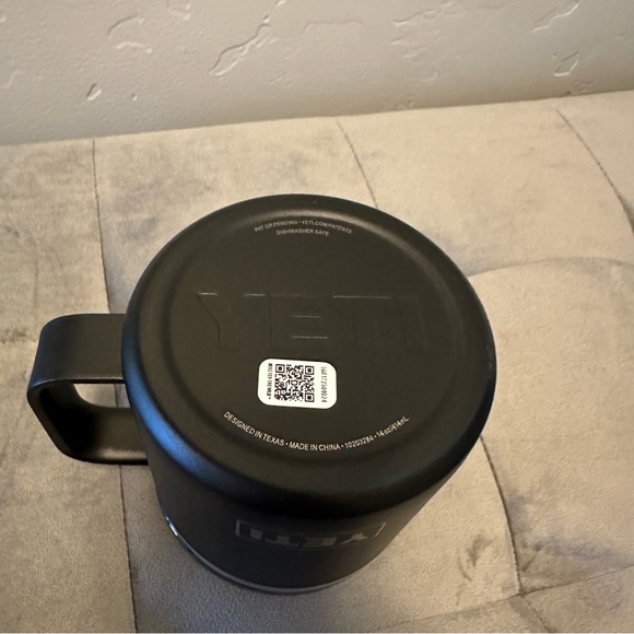 YETI Black 14oz Rambler Stackable Mug - Picture 5 of 10